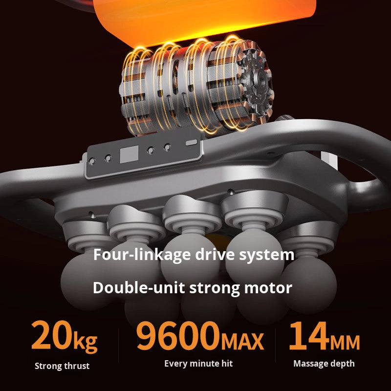 Pro-Grade Muscle Massage Gun with 16 Interchangeable Heads