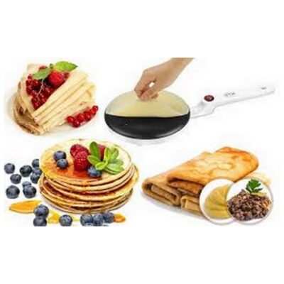 Non-Stick Multifunction Electric Crepe Maker & Griddle