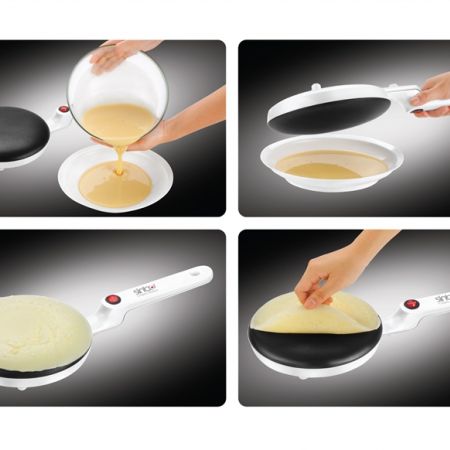 Non-Stick Multifunction Electric Crepe Maker & Griddle