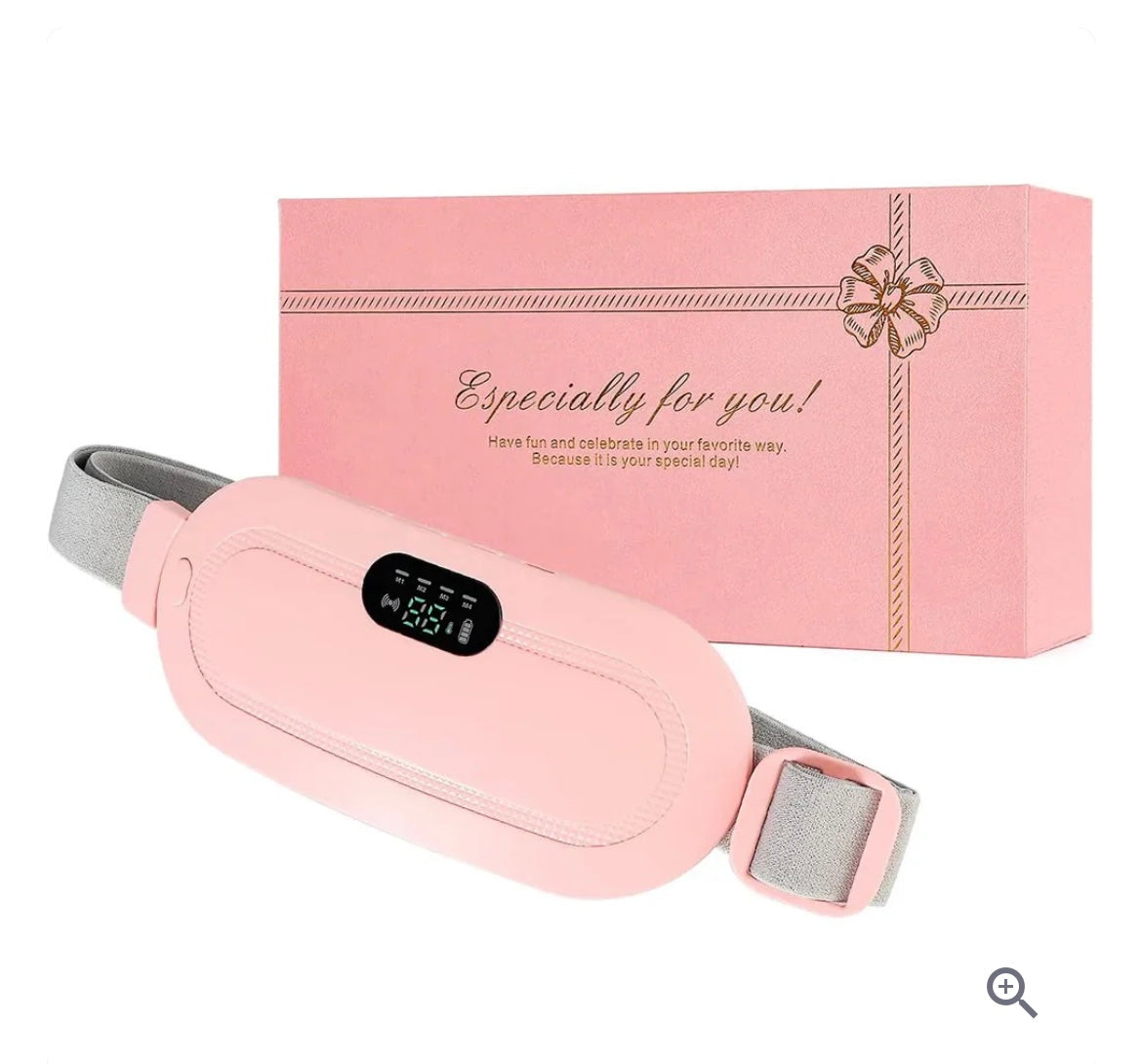 Portable Heated Period Cramp Relief Pad & Massager