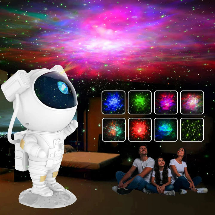 Rechargeable Astronaut Galaxy Projector & Bluetooth Speaker