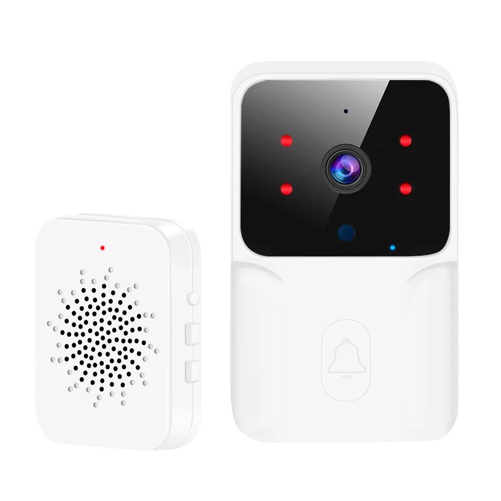 Wireless Smart Video Doorbell with Real-Time Motion Alerts