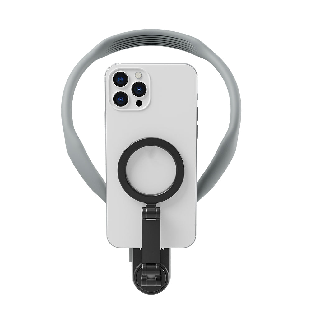 Magnetic Neck Phone Holder & Chest Mount for Vlogging & Selfies