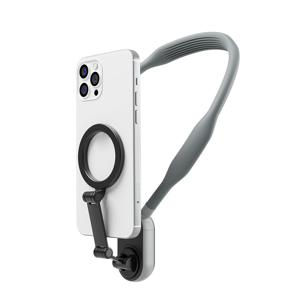 Magnetic Neck Phone Holder & Chest Mount for Vlogging & Selfies