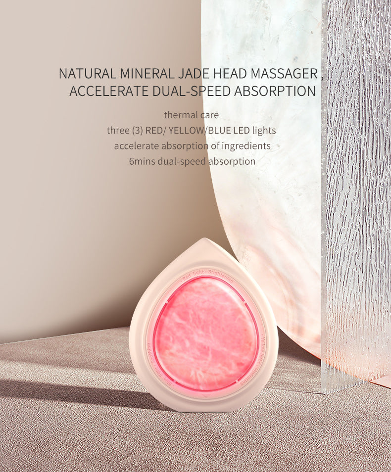 LED Jade Skin Care Device & Facial Massager