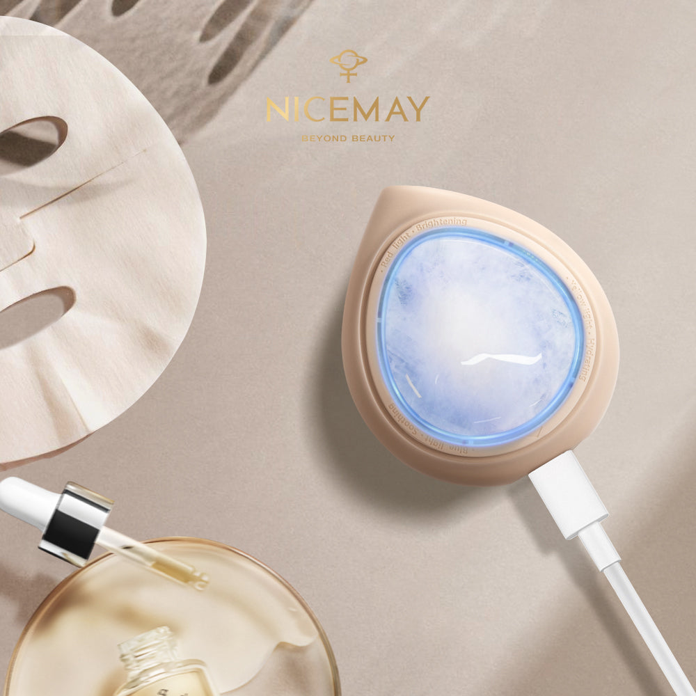 LED Jade Skin Care Device & Facial Massager