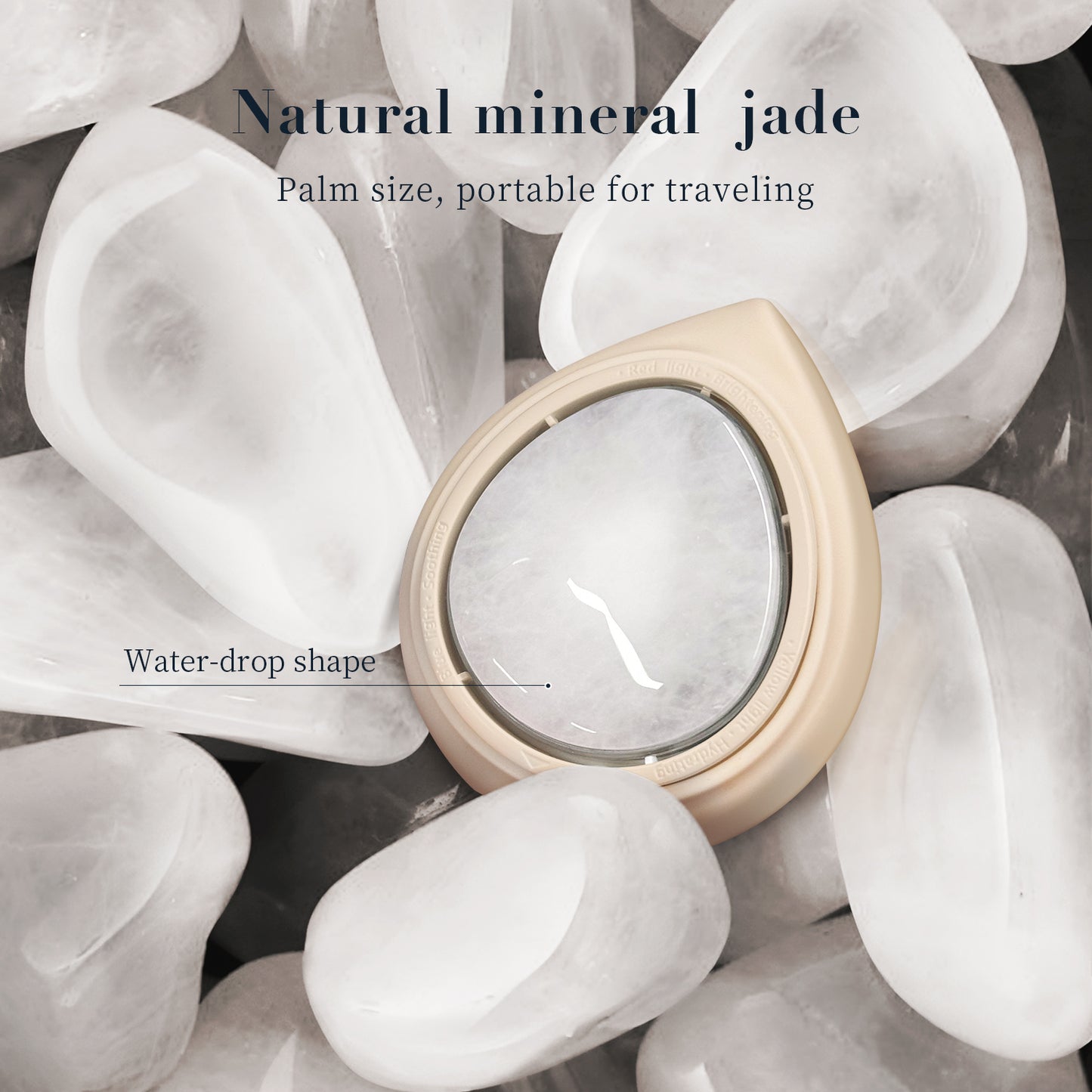 LED Jade Skin Care Device & Facial Massager