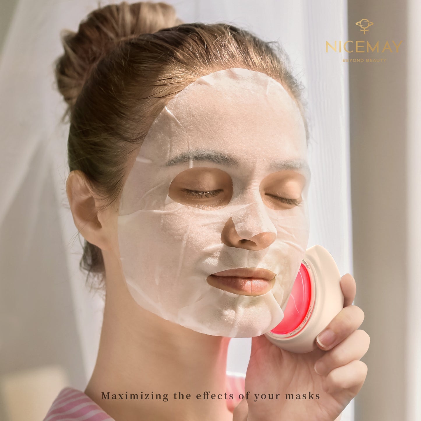 LED Jade Skin Care Device & Facial Massager