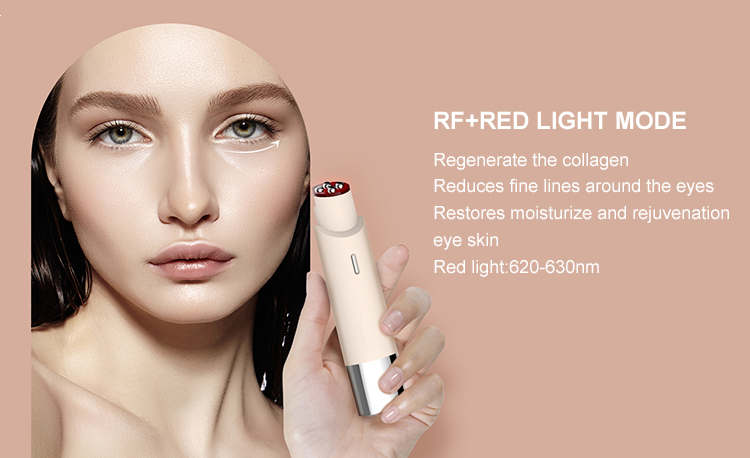RF & Sonic Vibration Eye Care Beauty Device for Wrinkle Removal
