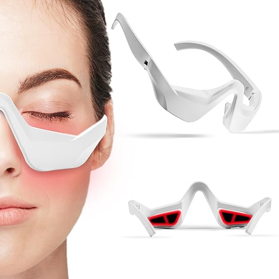 Wireless Anti-Fatigue Eye Massager for Dark Circles & Wrinkles