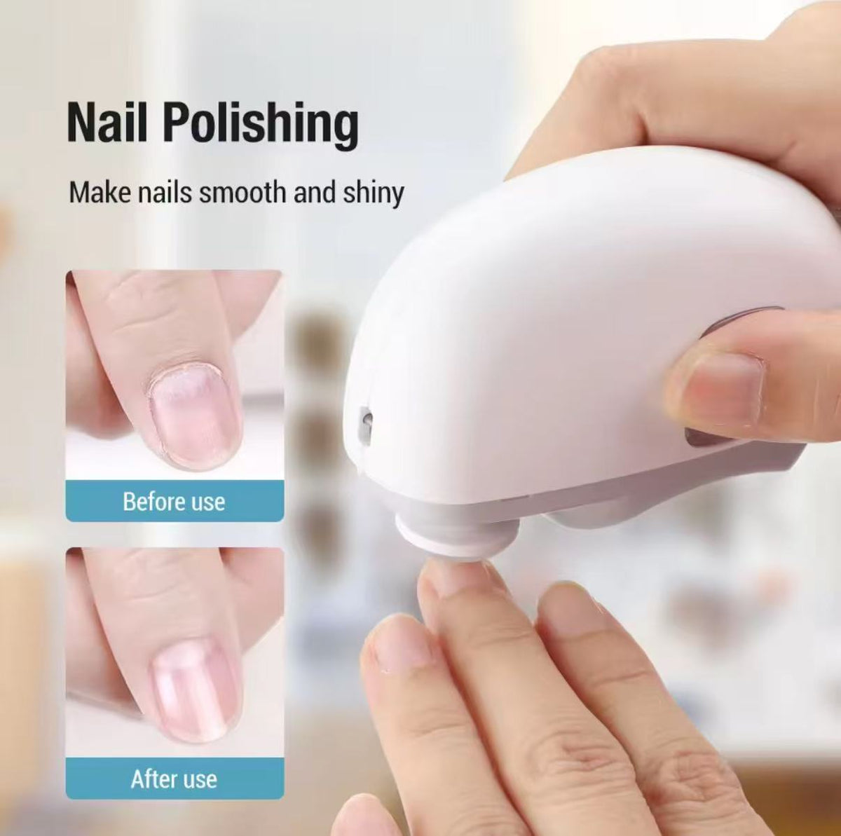 Safe-Trim Electric Automatic Nail Clippers for Adults & Babies