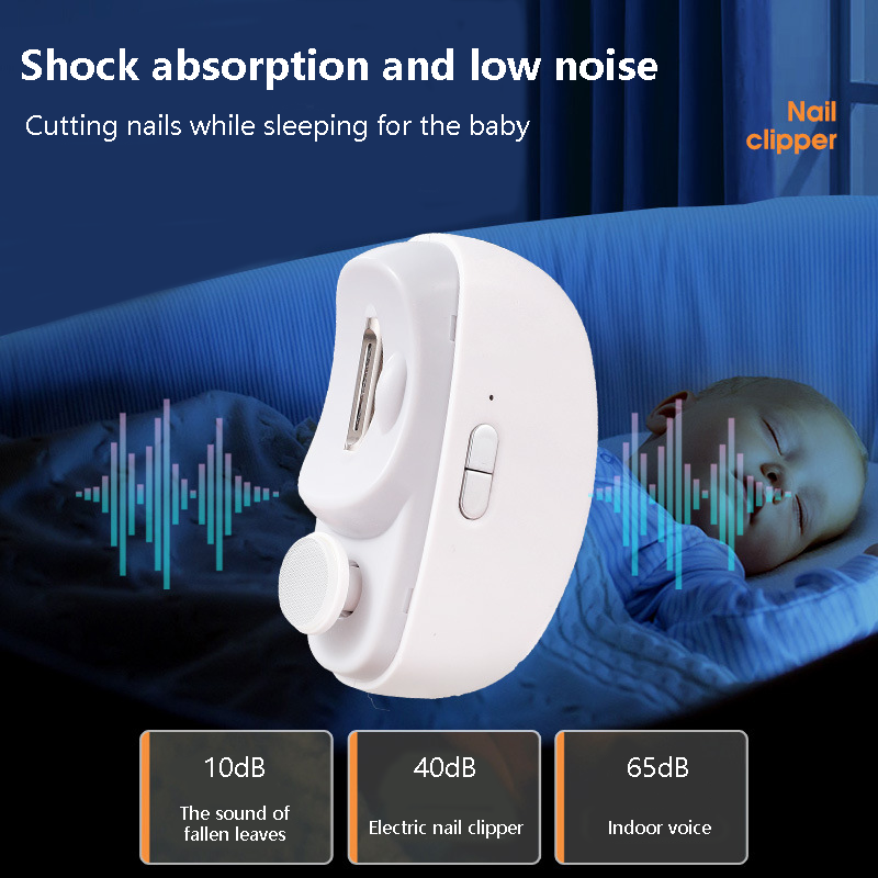 Safe-Trim Electric Automatic Nail Clippers for Adults & Babies