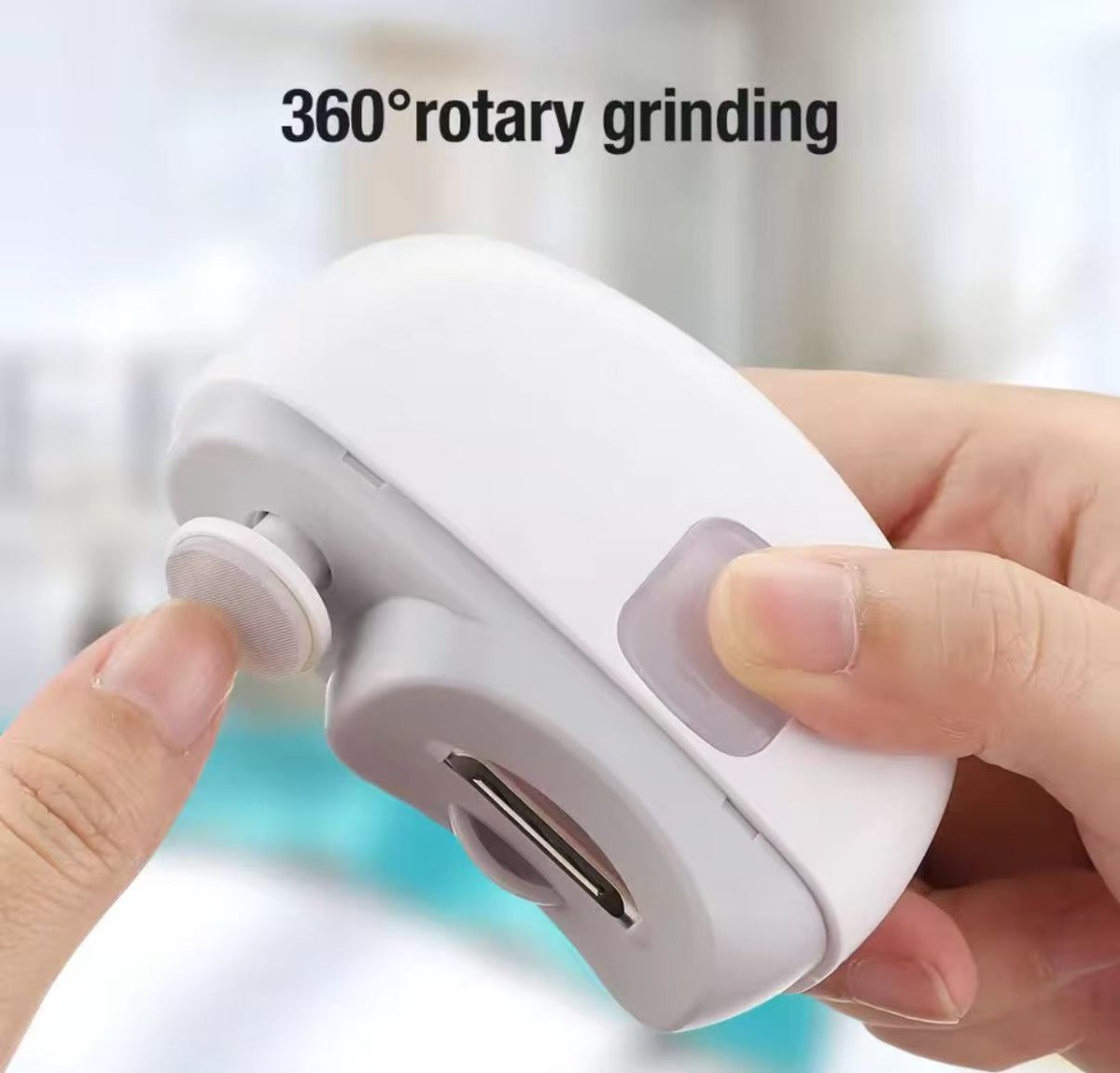 Safe-Trim Electric Automatic Nail Clippers for Adults & Babies