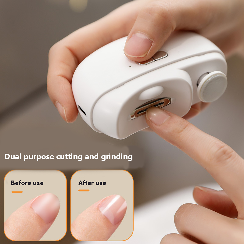 Safe-Trim Electric Automatic Nail Clippers for Adults & Babies