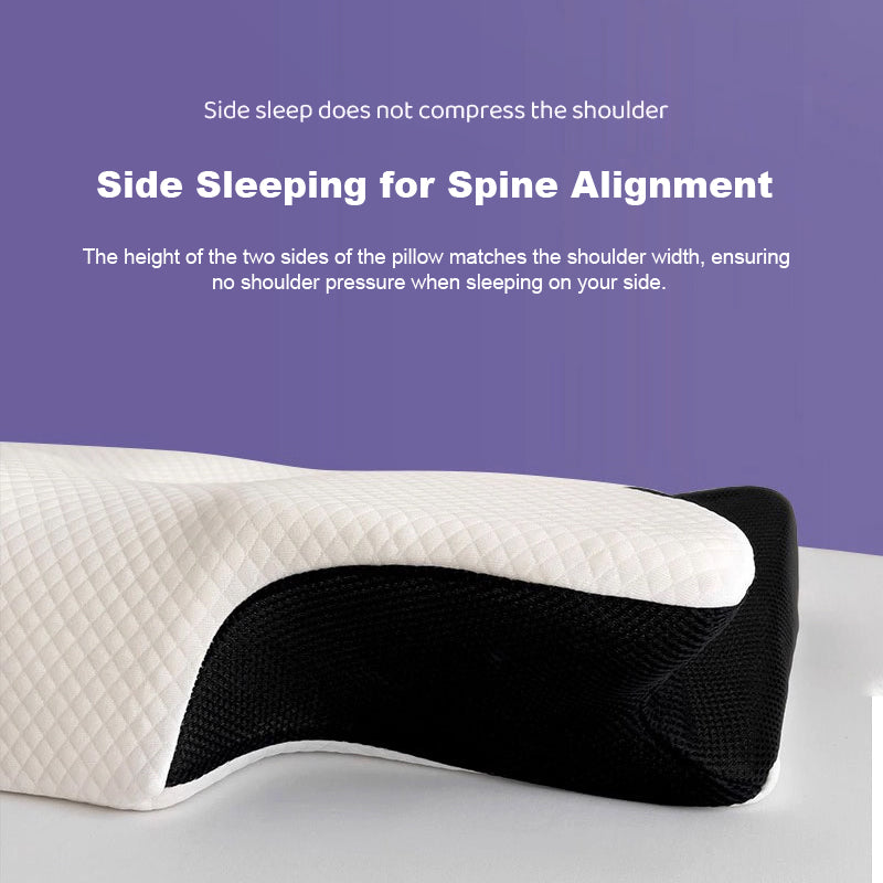 Contour Memory Foam Cervical Pillow for Back & Neck Pain Relief
