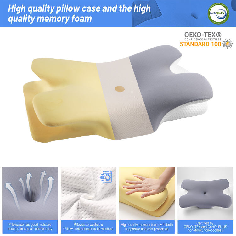 Orthopedic Contour Pillow & Neck Support Cervical Pillow