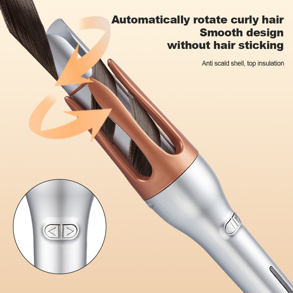 AutoCurl Pro™ Fast-Heating Automatic Rotating Curling Iron