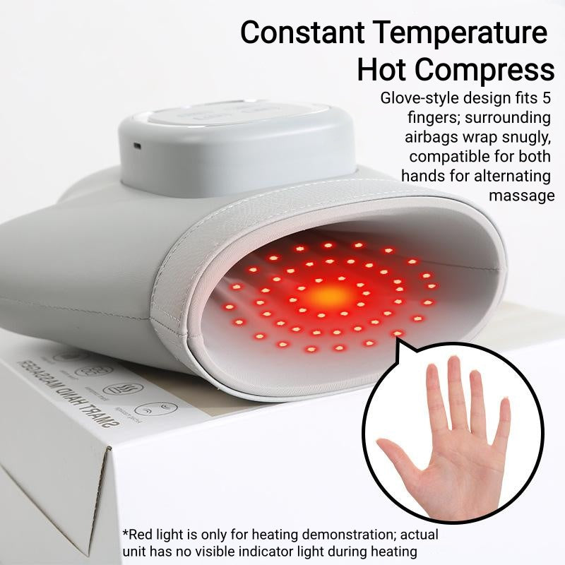 Professional Heated Air Compression Hand & Palm Massager