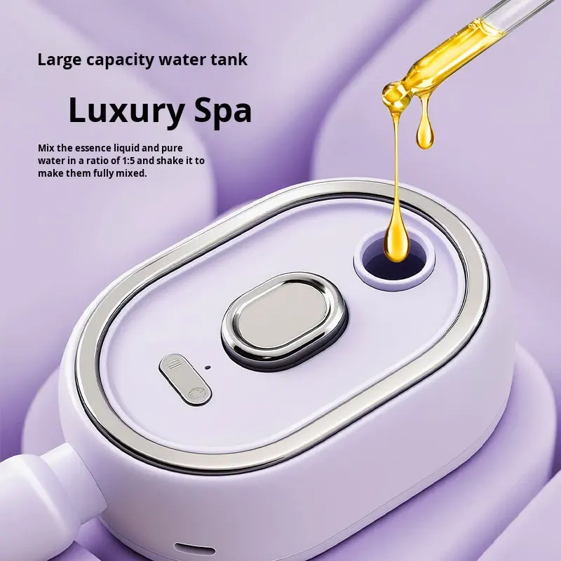 MistGlow™ Electric Steam Hair Brush & Ionic Massaging Comb