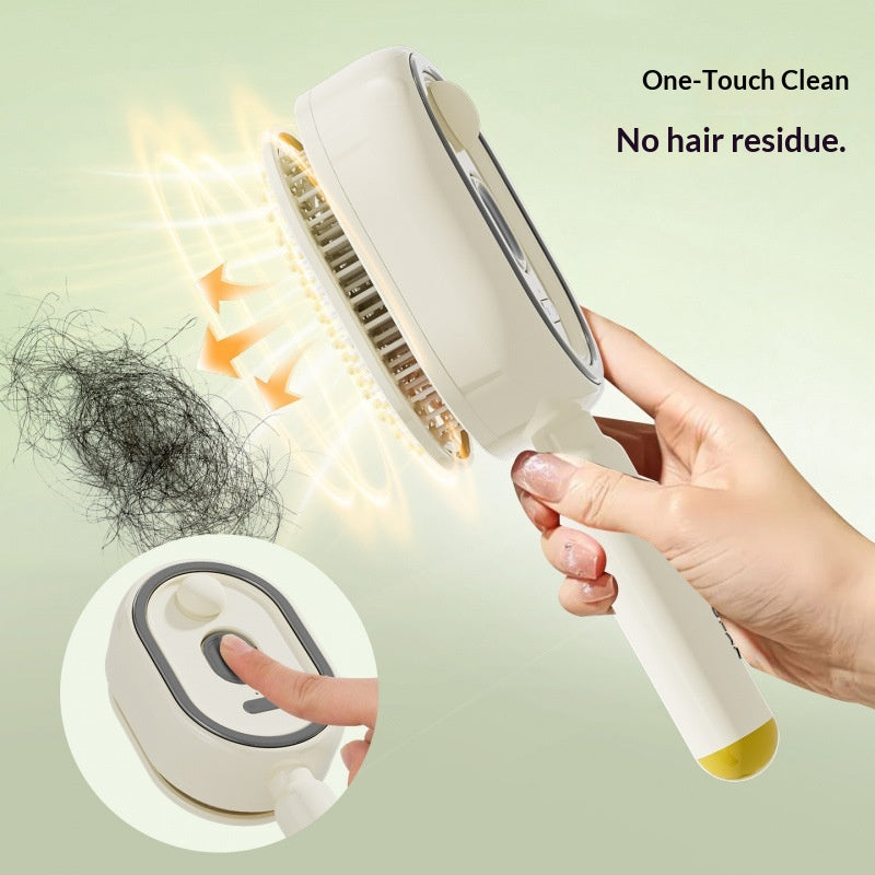 MistGlow™ Electric Steam Hair Brush & Ionic Massaging Comb