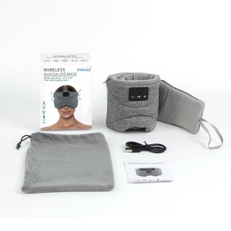 Bluetooth Sleep Mask Headphones with White Noise