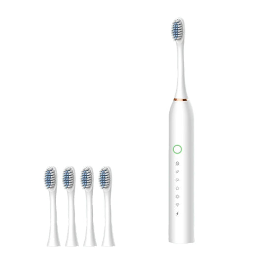 IPX7 Sonic Electric Toothbrush, Rechargeable (USB-C)