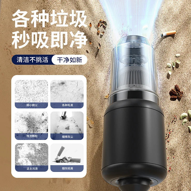 5-in-1 Portable Hand Vacuum with Blower & Window Tool